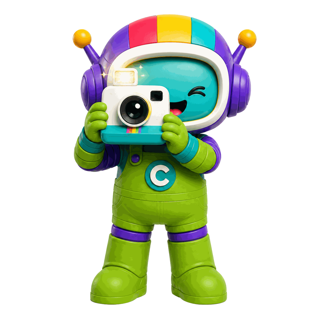 Crafty, de Craftiverse mascotte